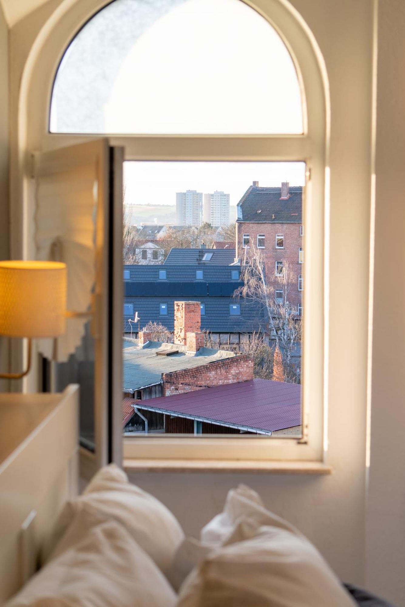 Apartment Hotel Lindeneck Ерфурт Екстериор снимка